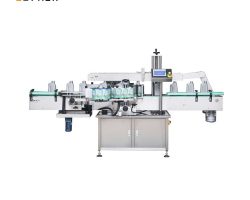 Автоматично-Double-Side-Шампоан-бутилка Етикетиране-машина