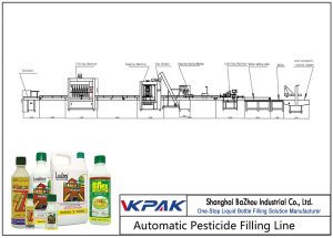 Автоматична линия за пълнене на пестициди