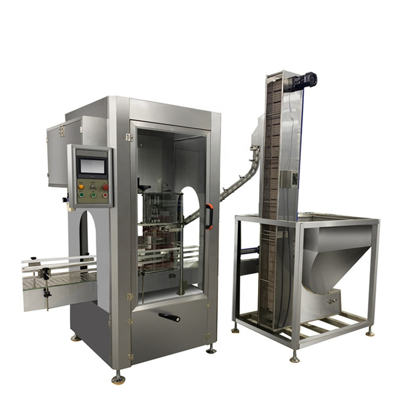 Машина за поставяне на бутилка с една глава